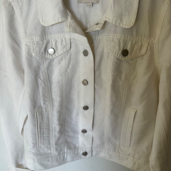 LOFT Linen Blend Jacket - Picture 4 of 7